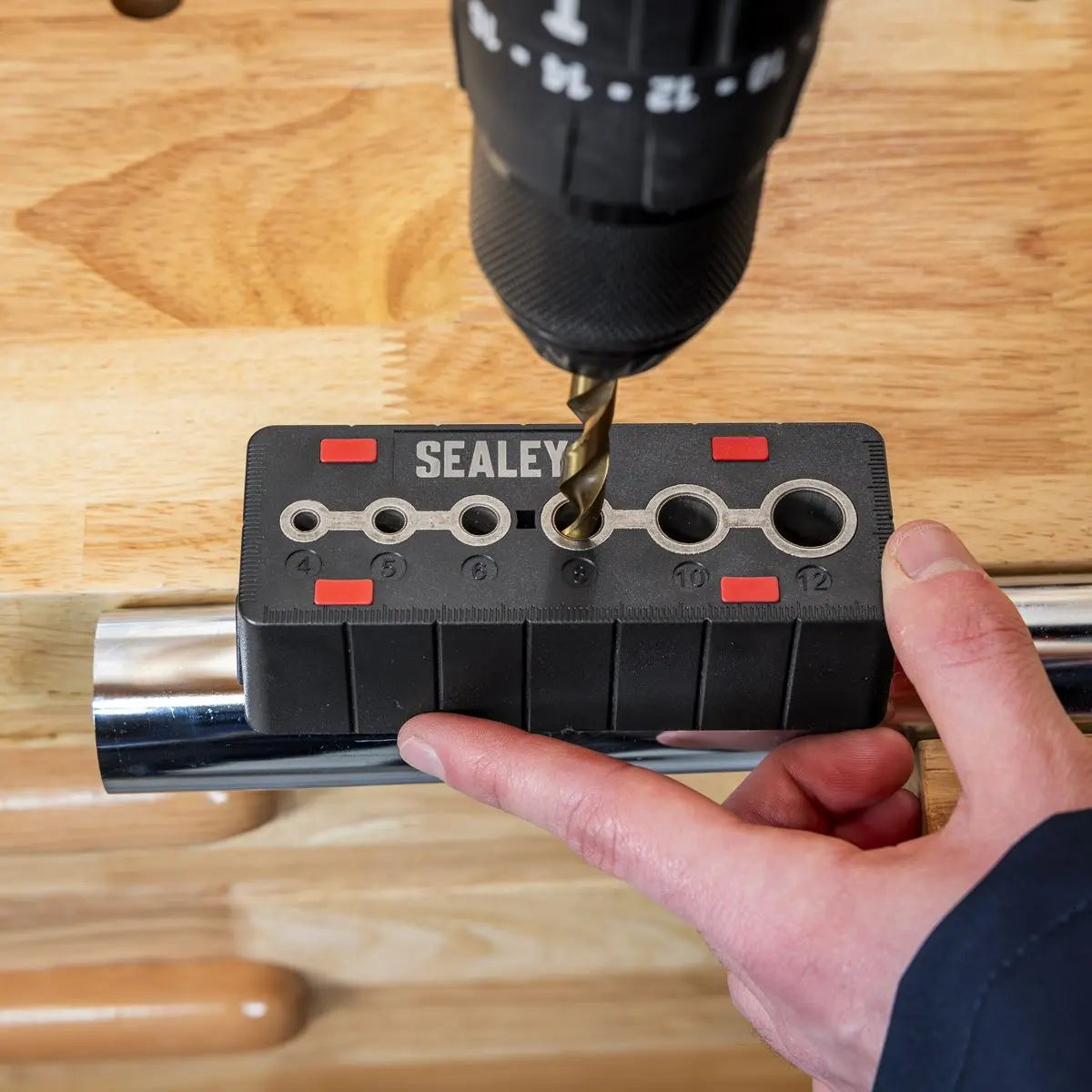 Sealey Drill Guide  White Rose Tools