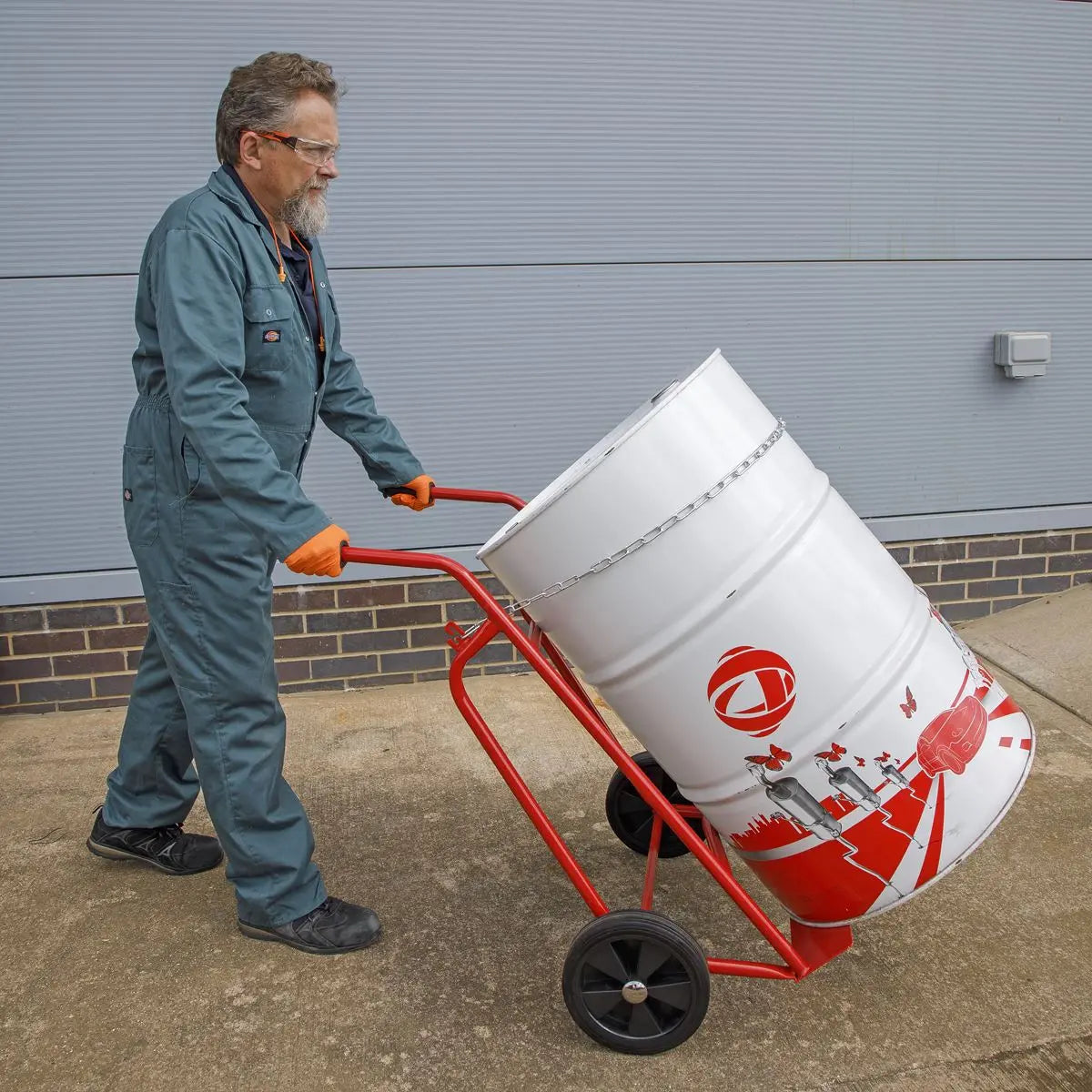 Sealey Drum Handling Trolley 48gal/205ltr