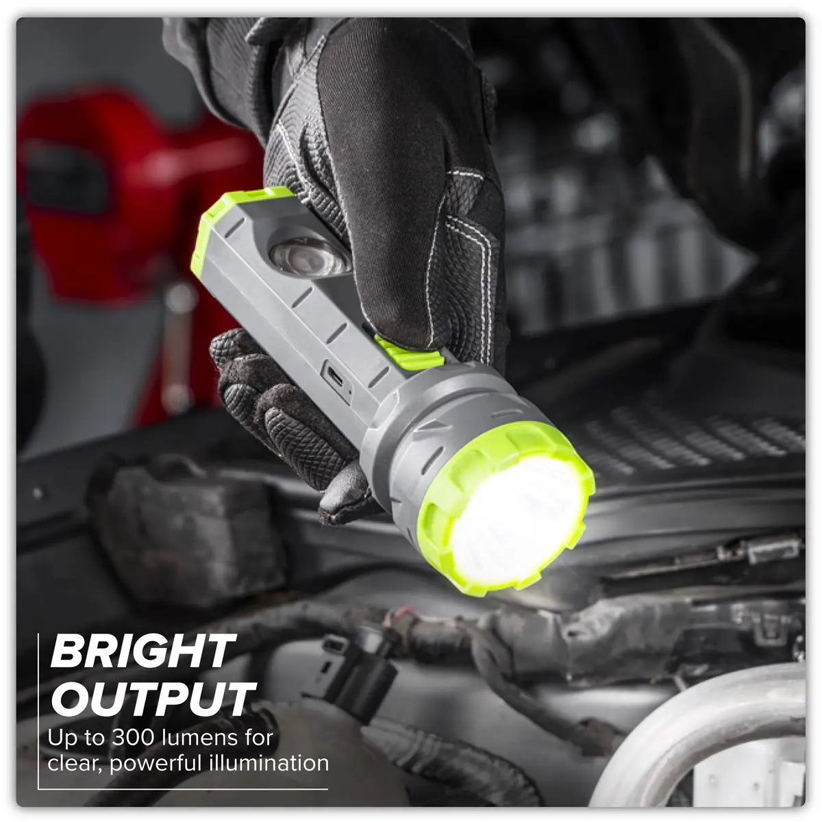 Sealey Dual Mode Hand Torch 3W & 2W COB LED White Rose Tools