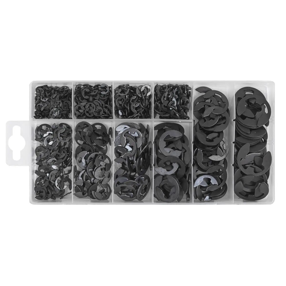Sealey E-Clip Retainer Assortment 800pc Imperial