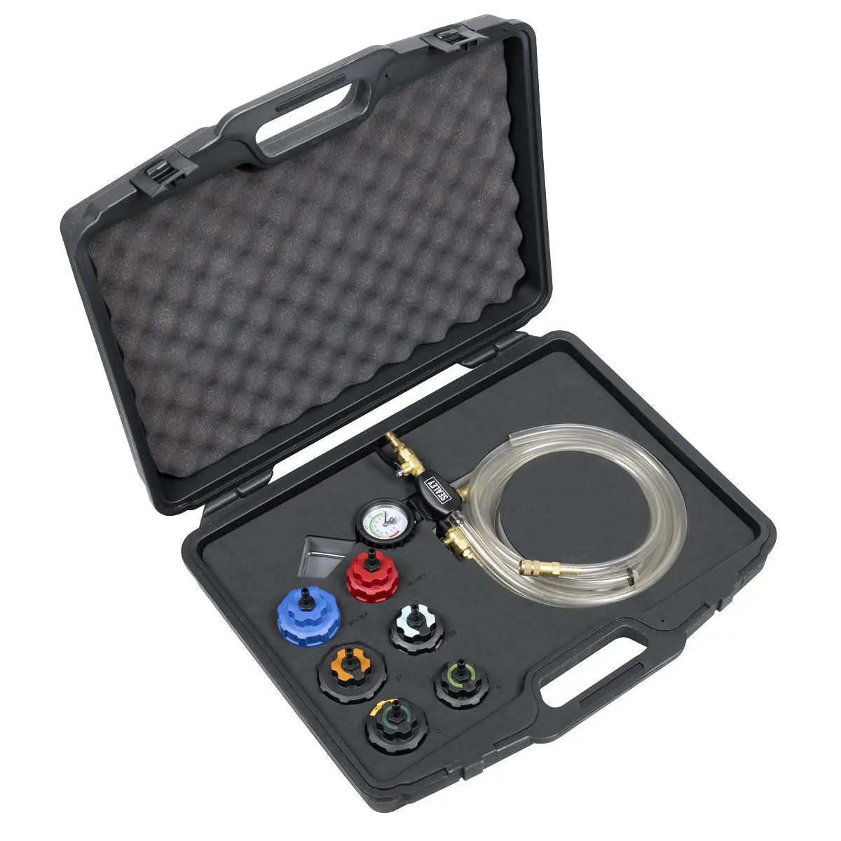 Sealey EV/Hybrid Cooling System Vacuum Purge & Refill Kit White Rose Tools