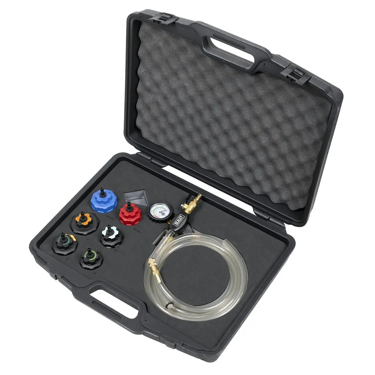 Sealey EV/Hybrid Cooling System Vacuum Purge & Refill Kit White Rose Tools