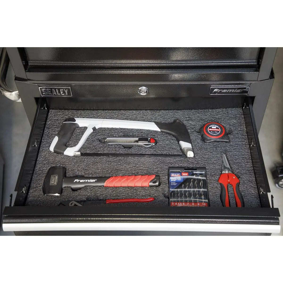 Sealey Easy Peel Shadow Foam® Black/Black 1200 x 550 x 30mm