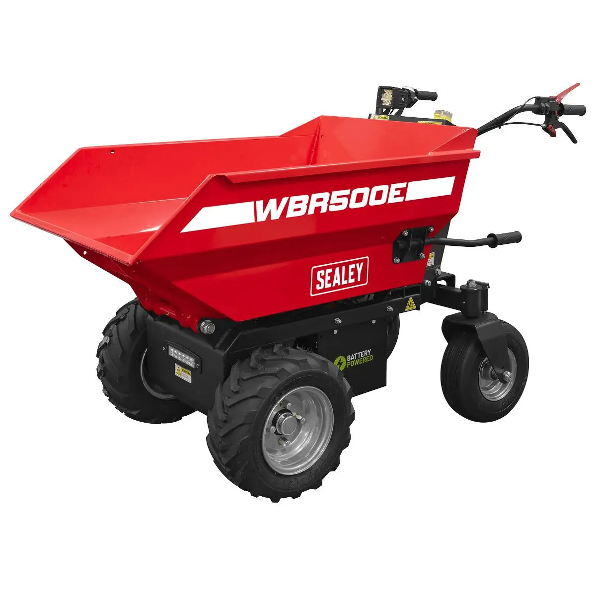 Sealey Electric Mini Dumper 500kg Capacity White Rose Tools
