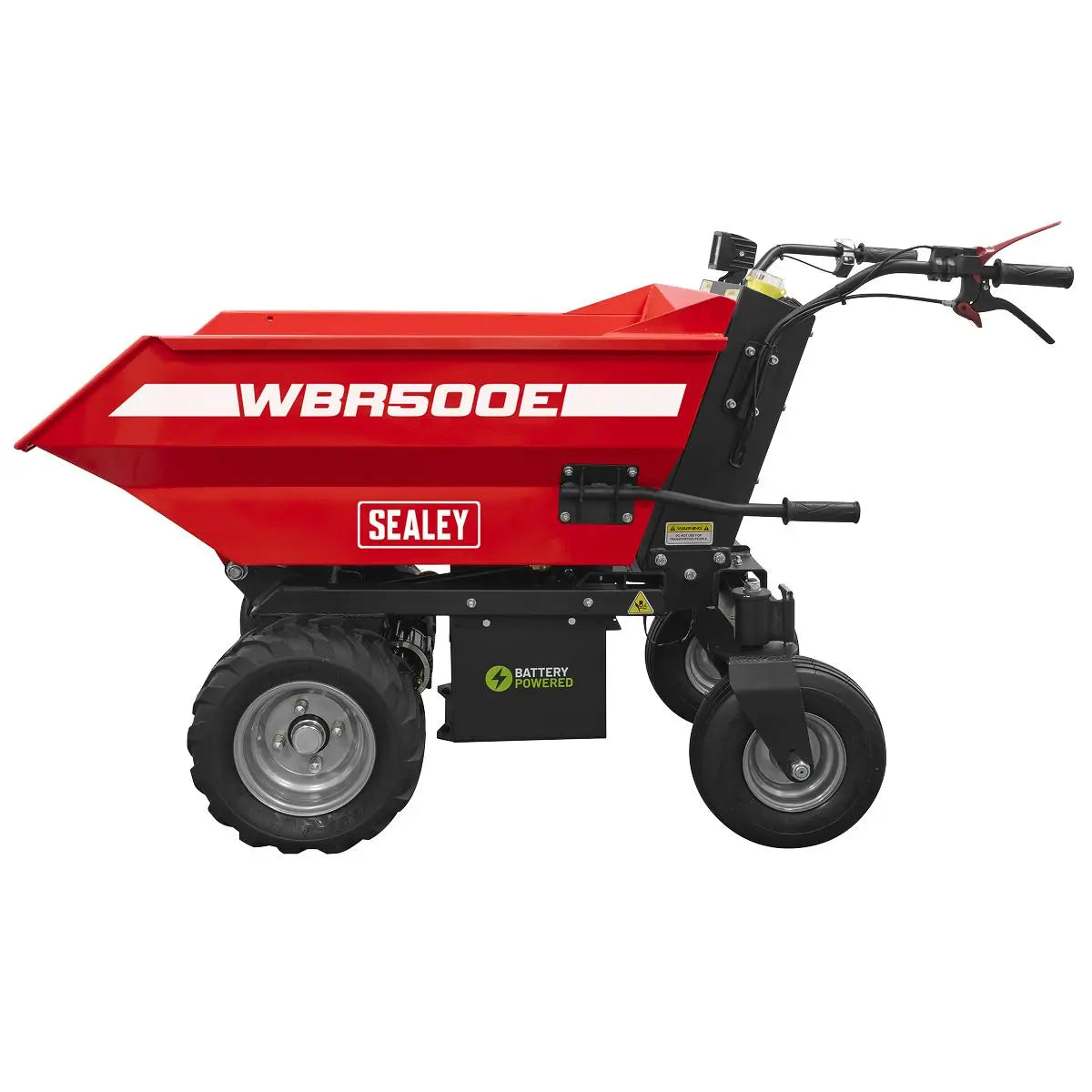 Sealey Electric Mini Dumper 500kg Capacity White Rose Tools