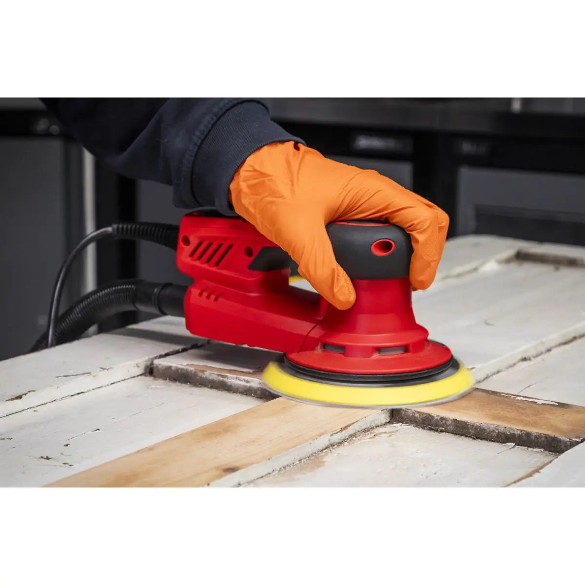Sealey Electric Palm Sander Ø150mm Variable Speed 350W