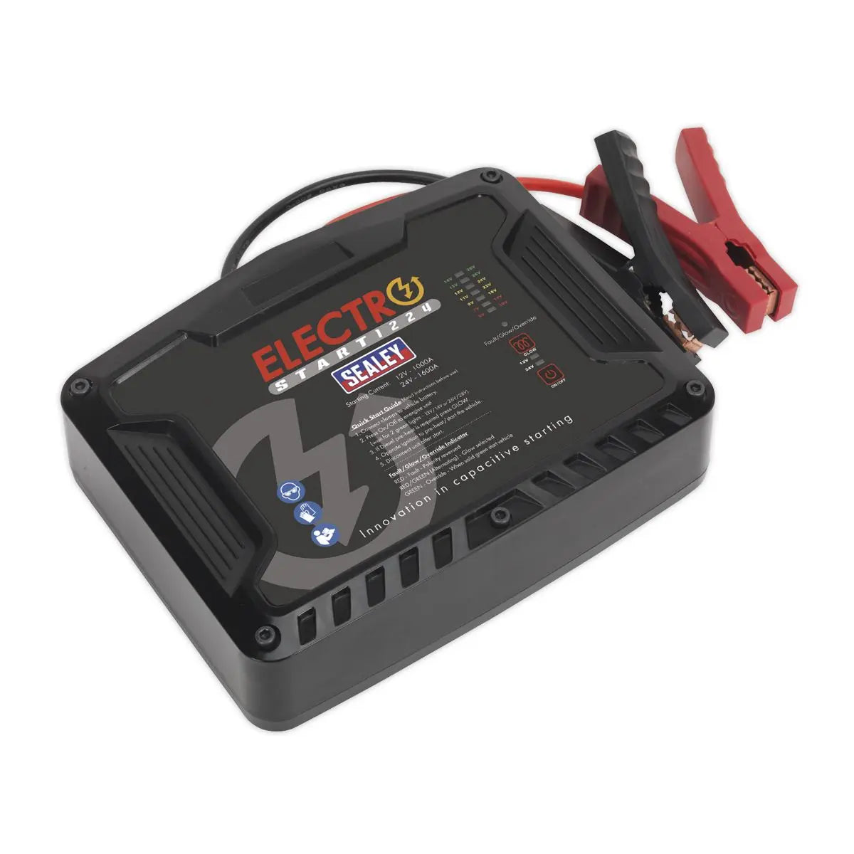 Sealey ElectroStart® Batteryless Power Start 1000/1600A 12/24V