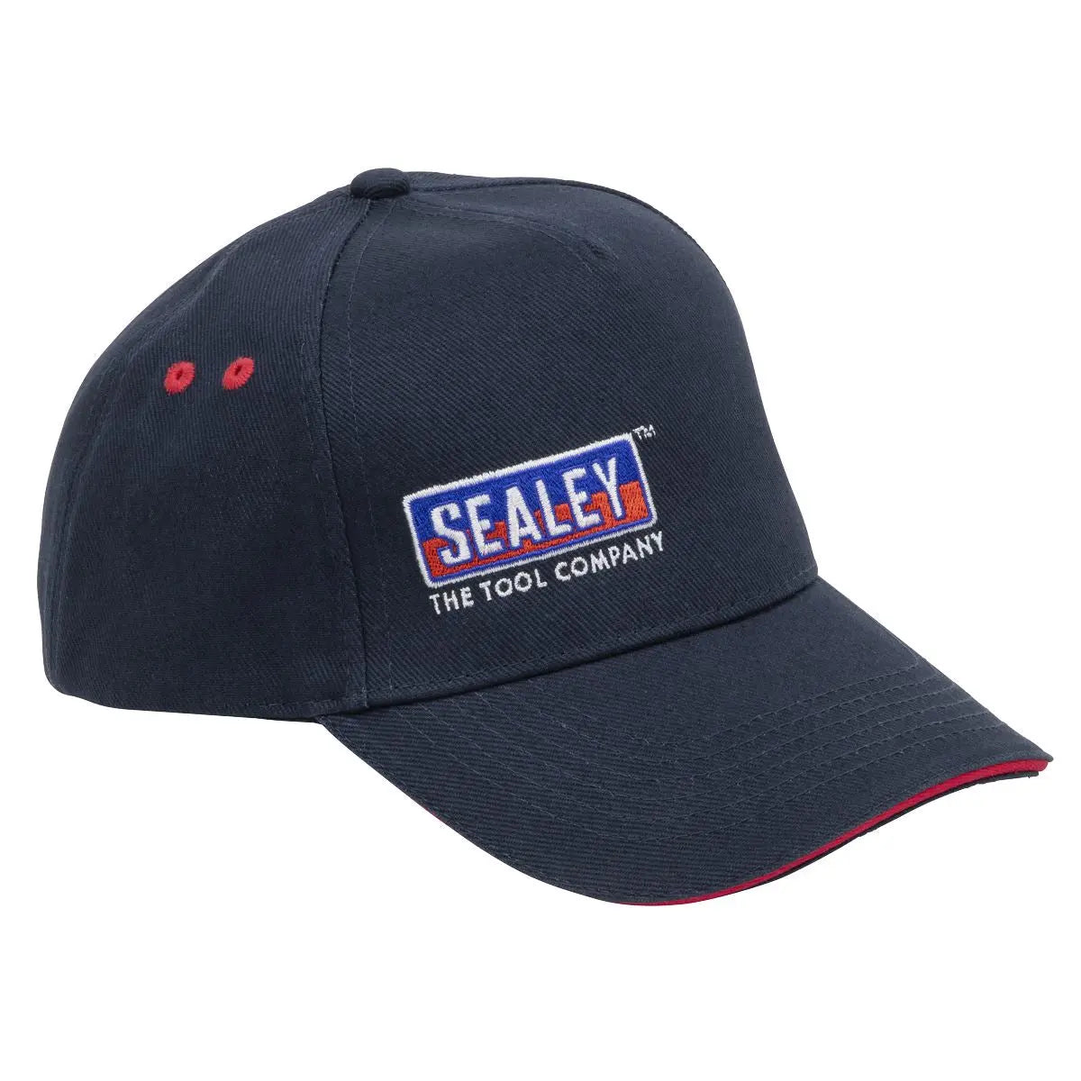 Sealey Embroidered Baseball Cap  White Rose Tools