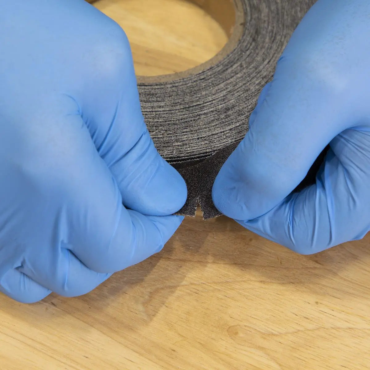 Sealey Emery Roll Blue Twill 25mm x 25m 80Grit