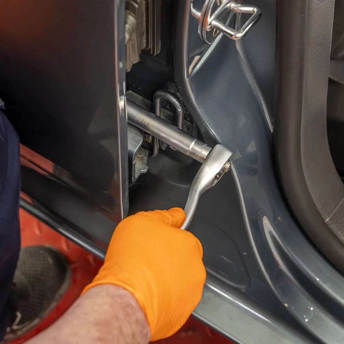 Sealey Extra-Deep Socket Set 5pc 8, 10, 12, 13, 14mm 3/8"Sq Drive White Rose Tools