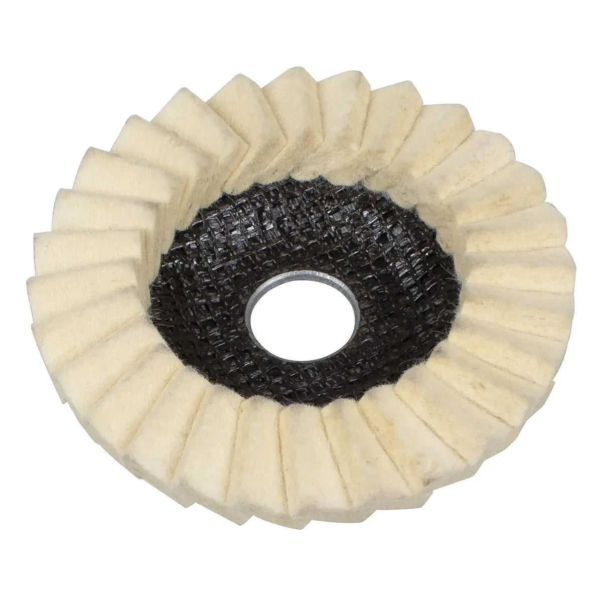 Sealey Felt Flap Disc Ø115mm Ø22mm Bore - Pack of 5 White Rose Tools