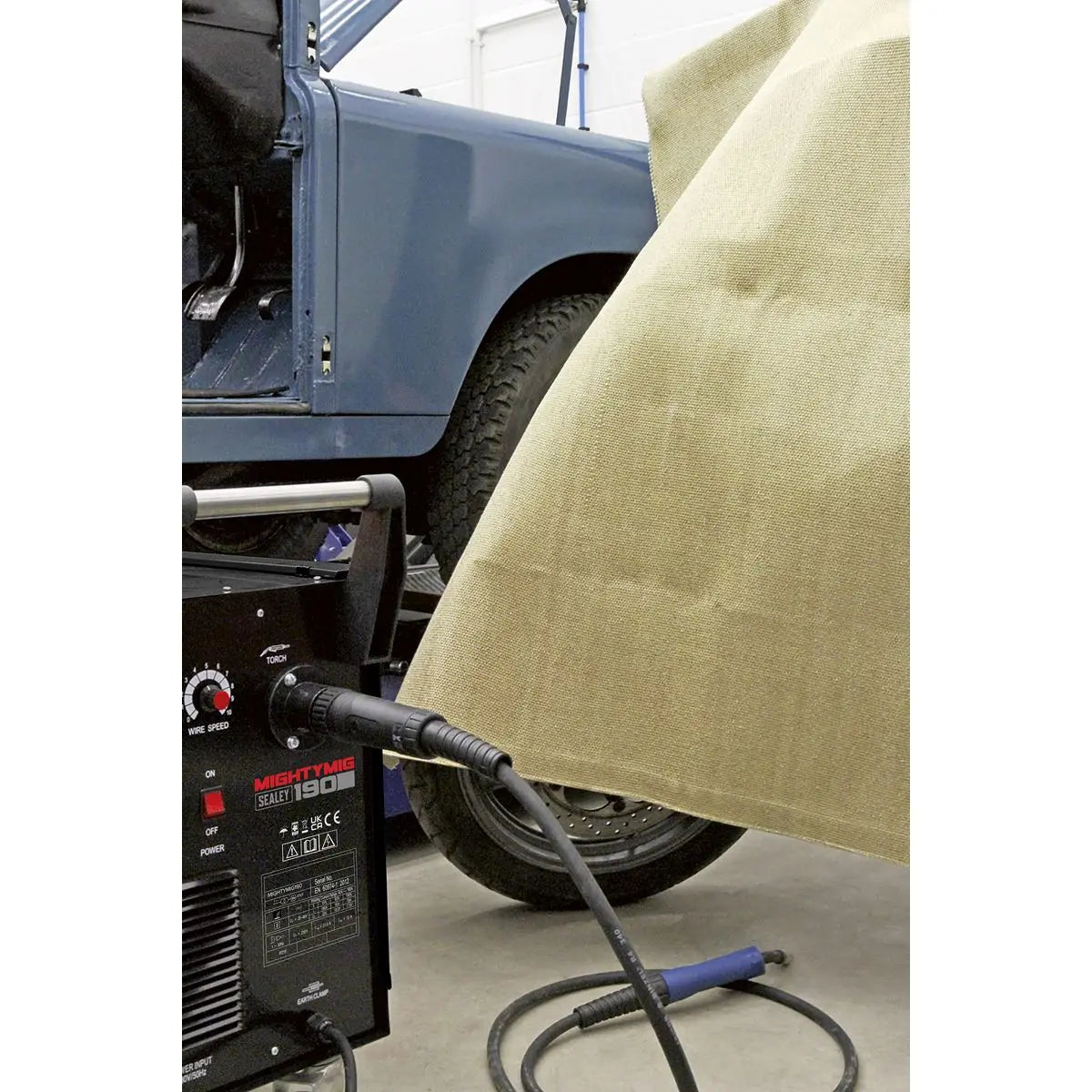 Sealey Fibreglass Spark Proof Welding Blanket 2000 x 1000mm