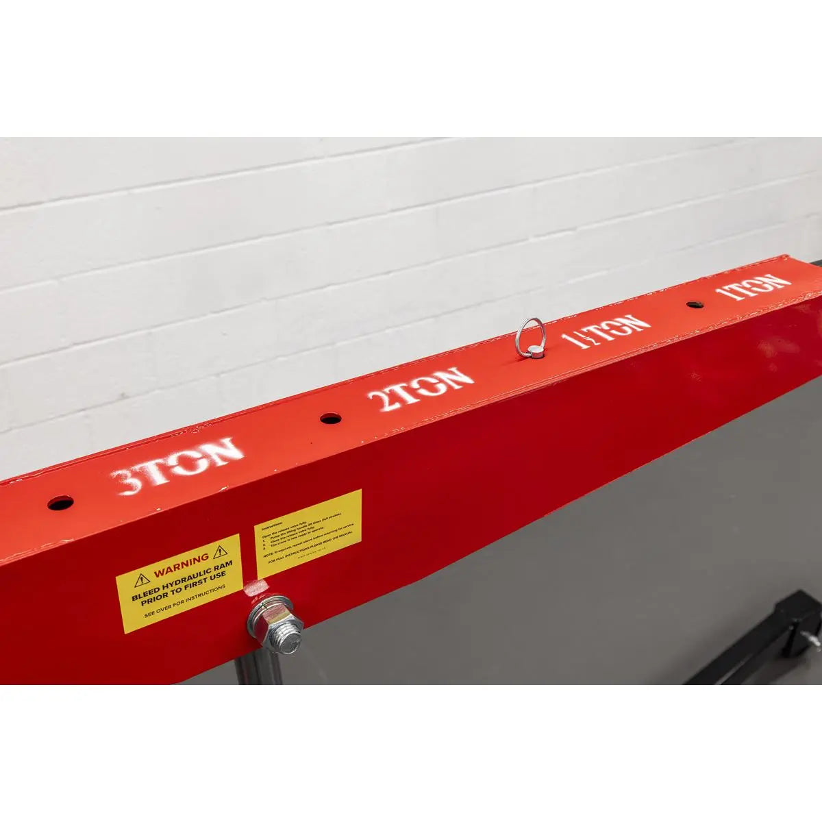 Sealey Fixed Frame Engine Crane with Extendable Legs 3 Tonne White Rose Tools