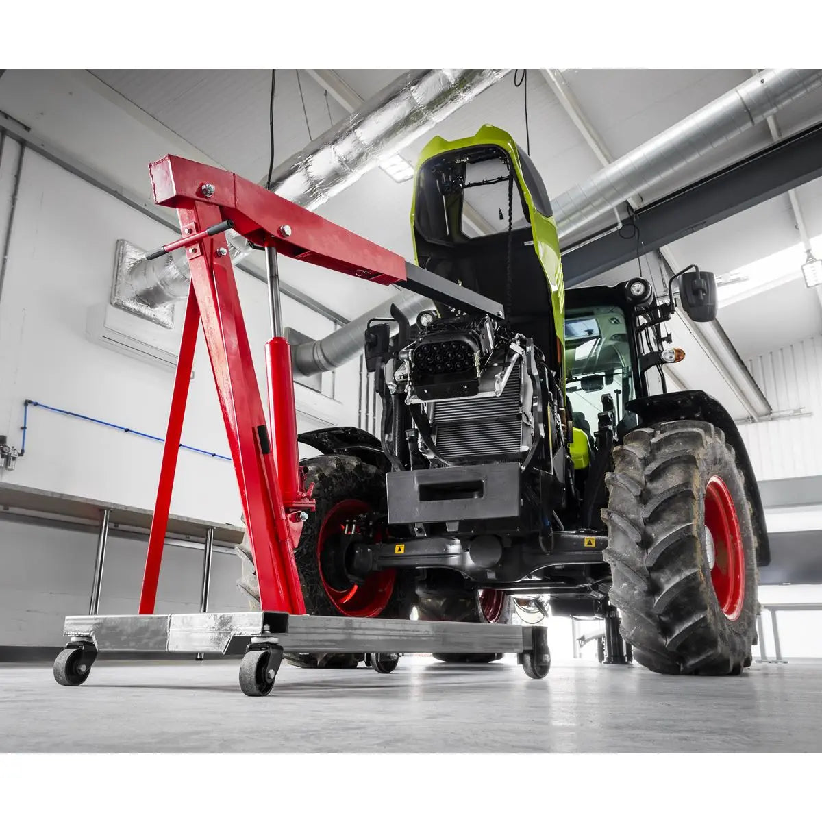 Sealey Fixed Frame Engine Crane with Extendable Legs 3 Tonne White Rose Tools