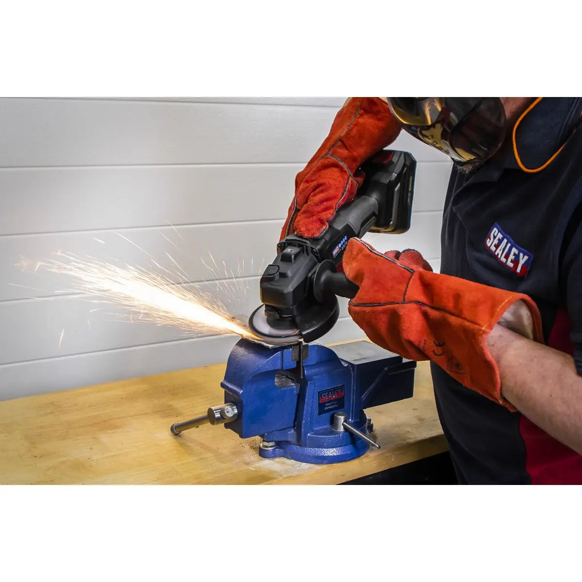 Sealey Flap Disc Zirconium Ø100mm Ø16mm Bore 120Grit