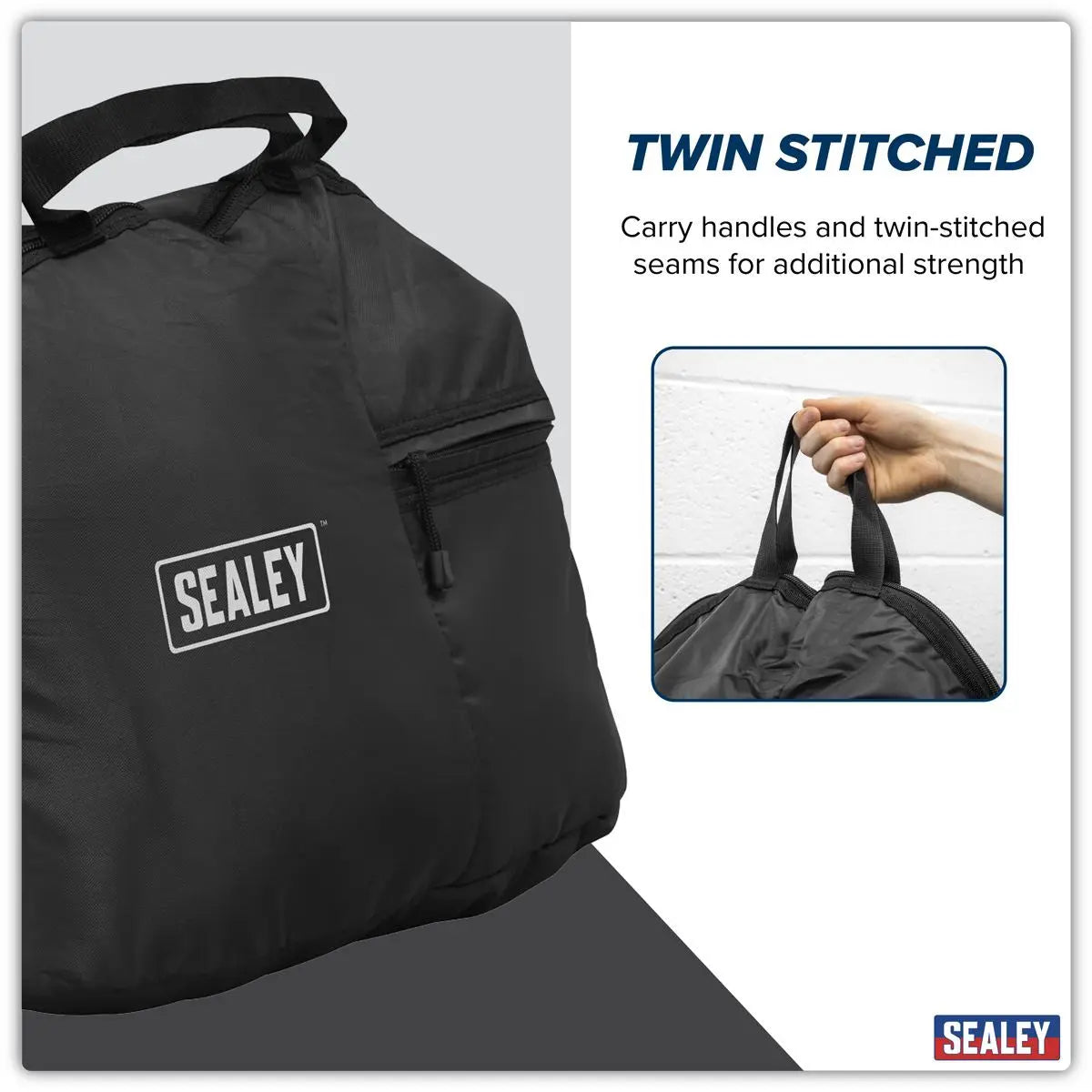 Sealey Fleece Lined Helmet Bag - Large White Rose Tools