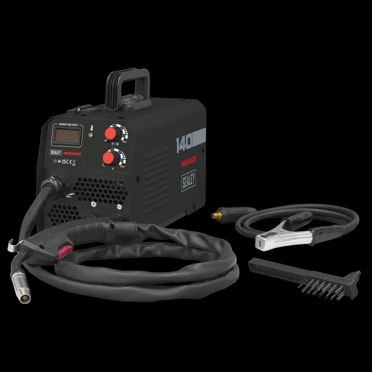 Sealey Flux Cored Gasless MIG Inverter Welder 140A White Rose Tools
