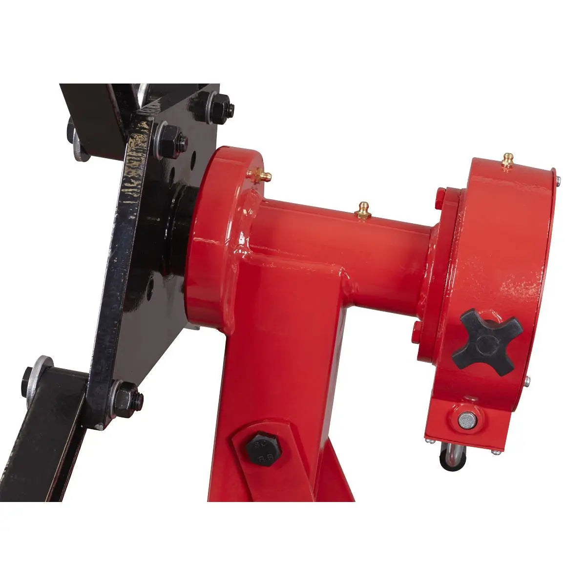 Sealey Folding 360º Rotating Engine Stand with Geared Handle Drive 680kg Capacity  White Rose Tools