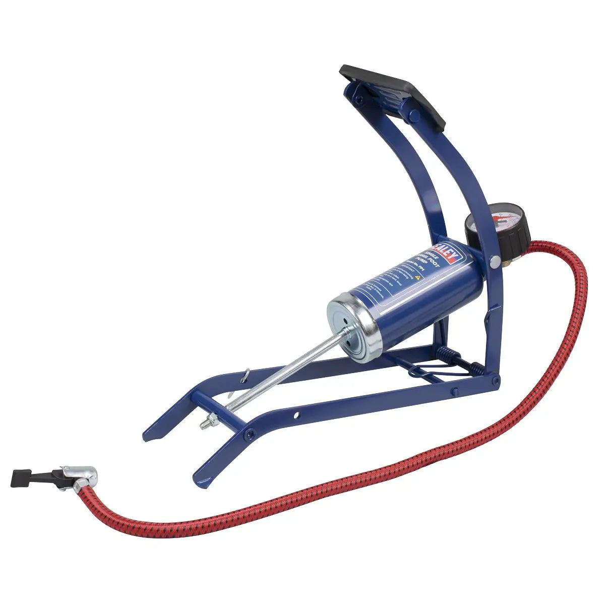 Sealey Foot Pump Single Barrel