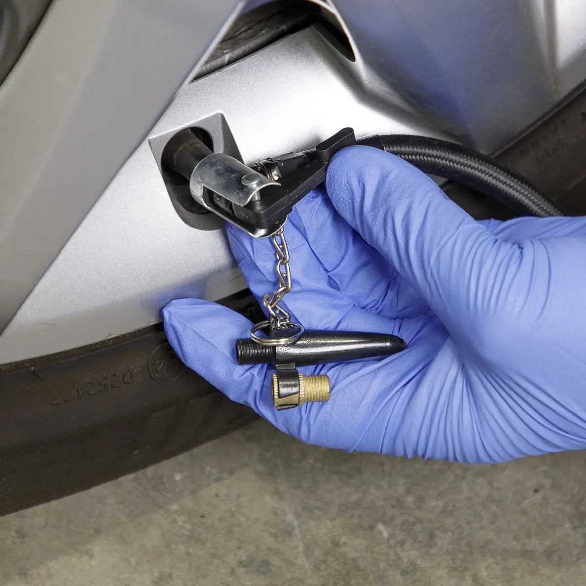 Sealey Foot Pump Twin Barrel