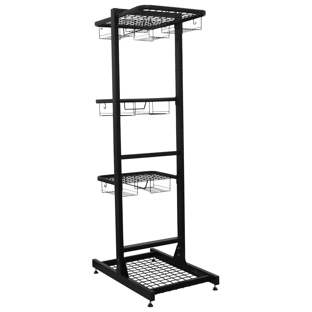 Sealey Freestanding Motorcycle Helmet & Gear Storage White Rose Tools