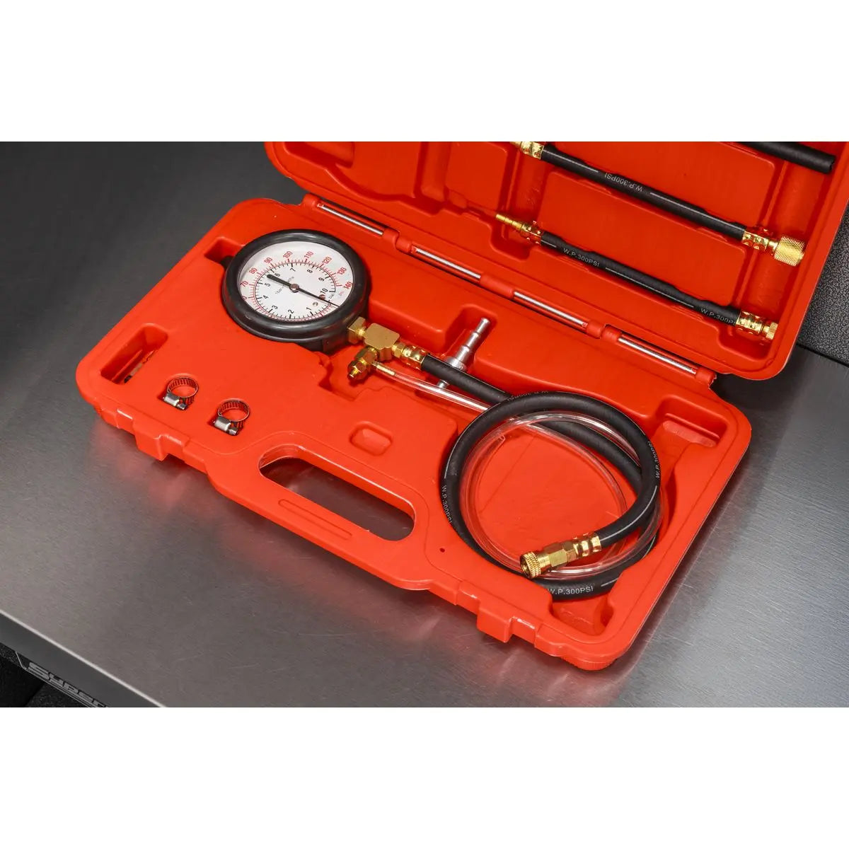 Sealey Fuel Injection Pressure Test Kit White Rose Tools