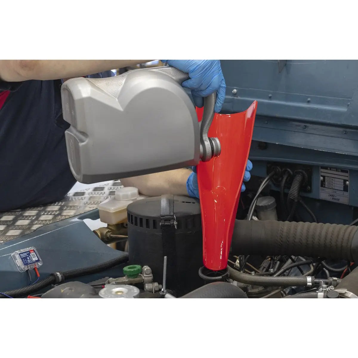 Sealey Funnel Flexible/Mouldable White Rose Tools