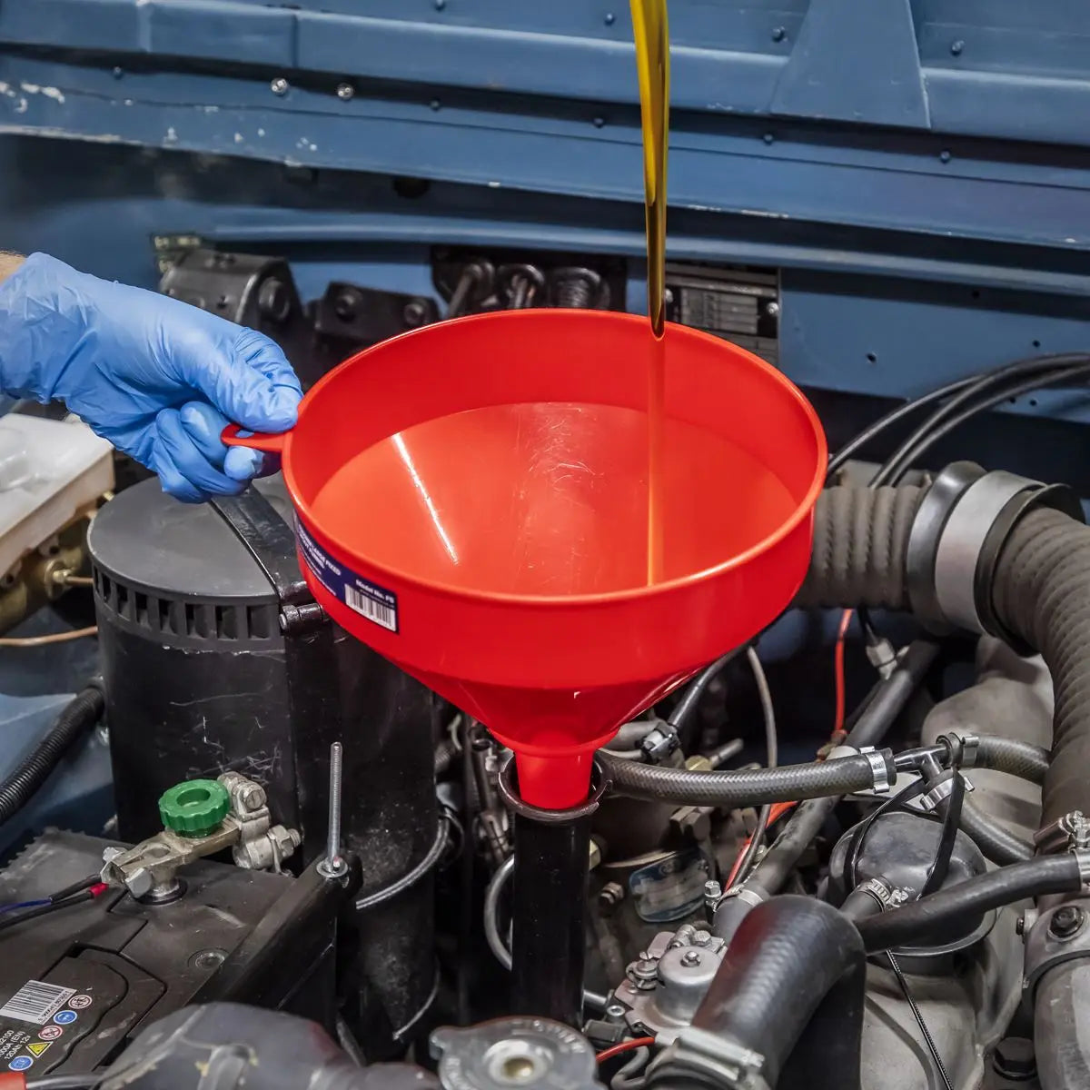 Sealey Funnel Large Ø250mm Fixed Spout