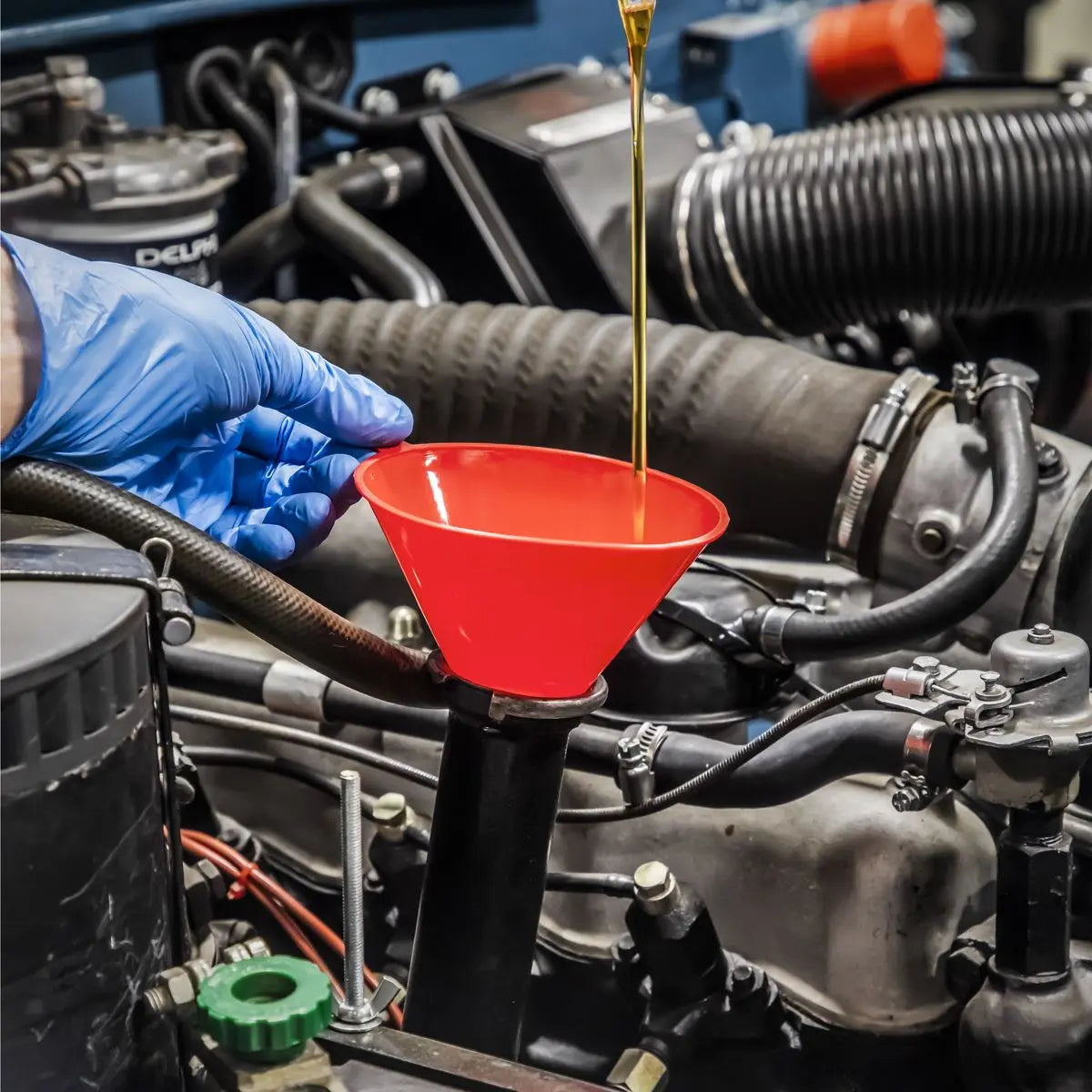 Sealey Funnel Small Economy Ø115mm Fixed Spout