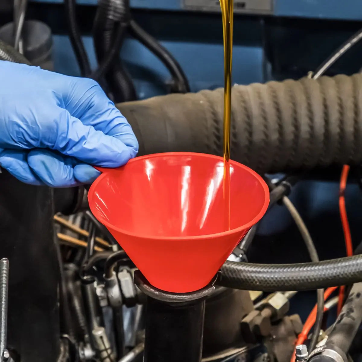 Sealey Funnel Small Economy Ø115mm Fixed Spout