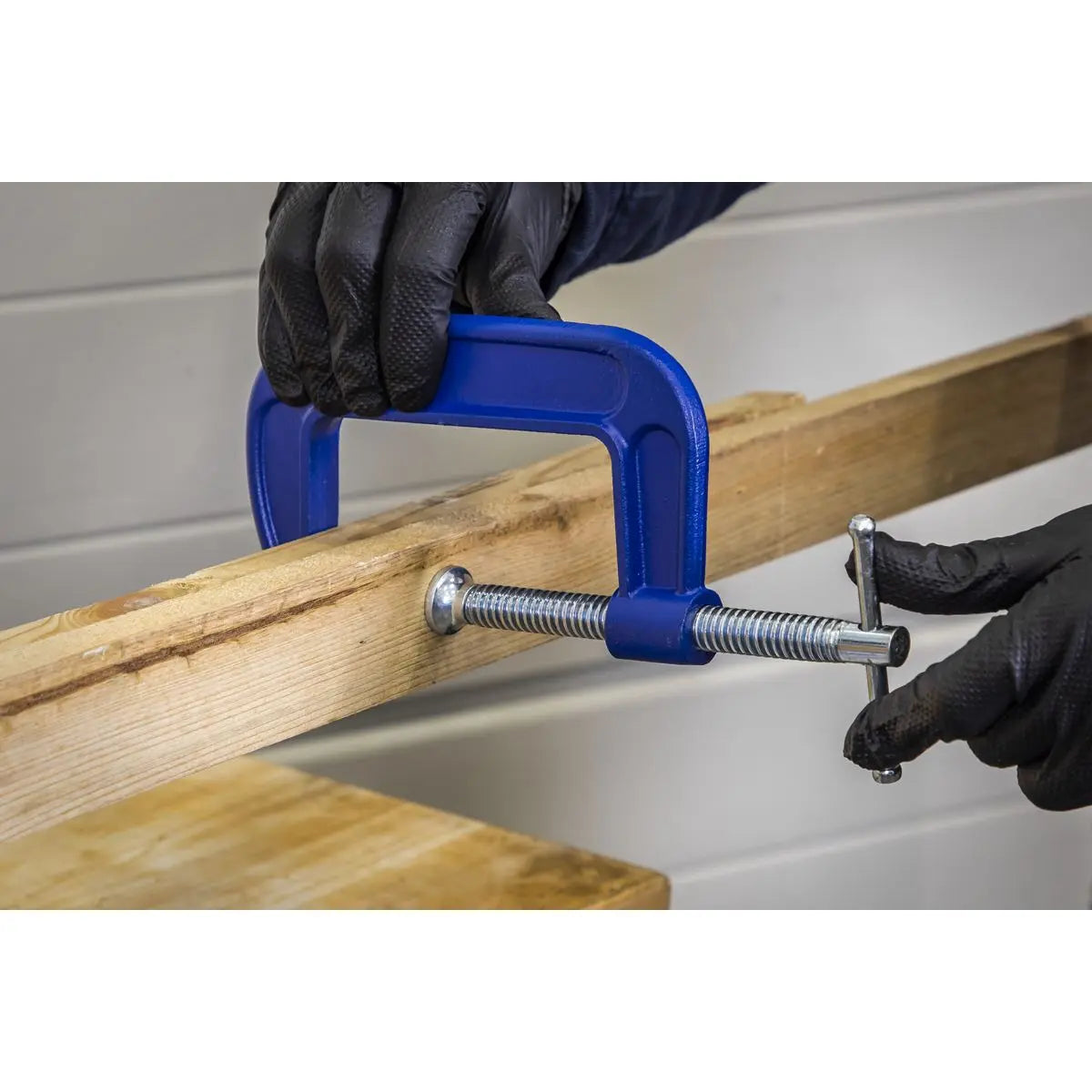 Sealey G-Clamp Set 75mm & 100mm - 4pc