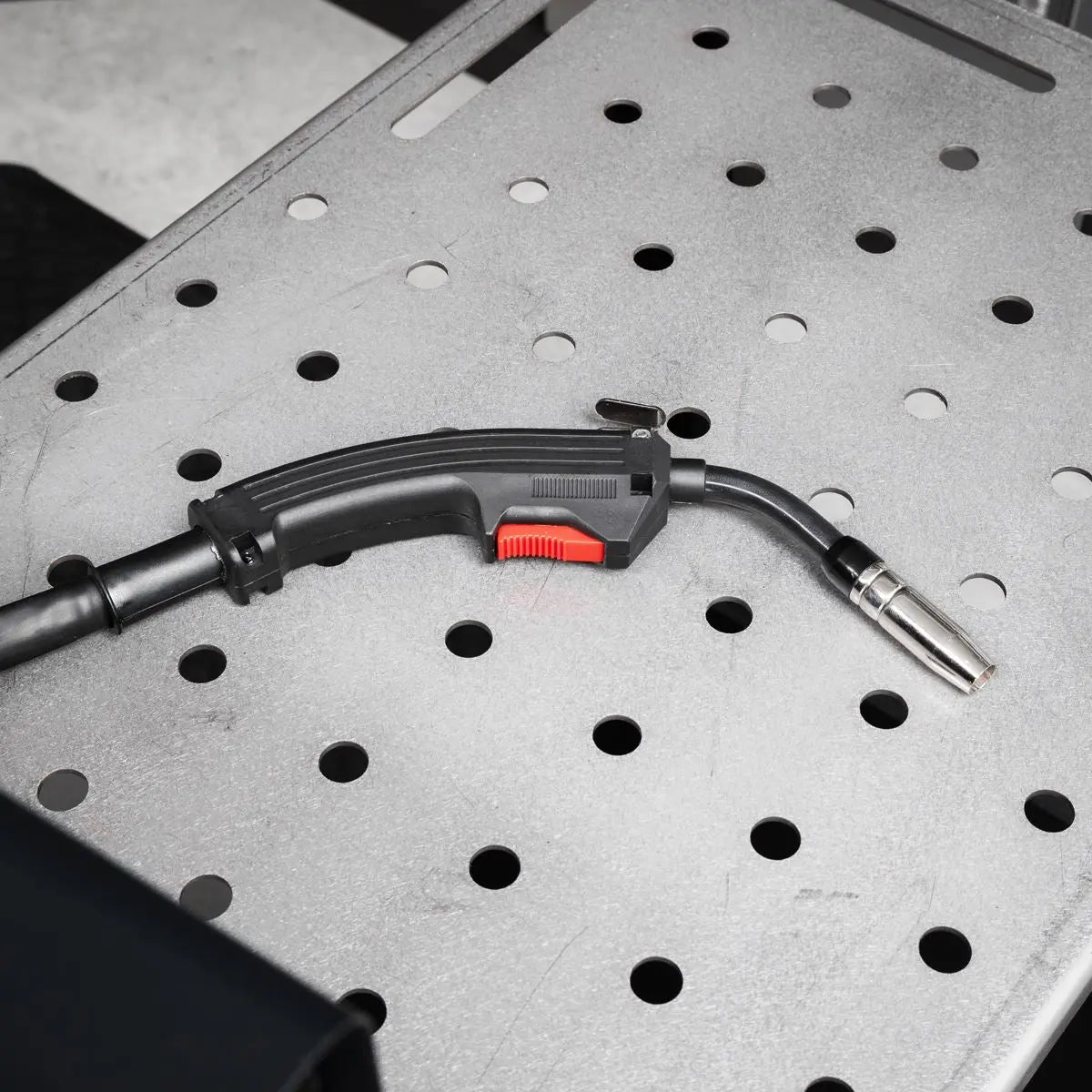 Sealey Gasless MIG Welder 100A 230V SUPERMIG100 Welding Flux Core Wire White Rose Tools