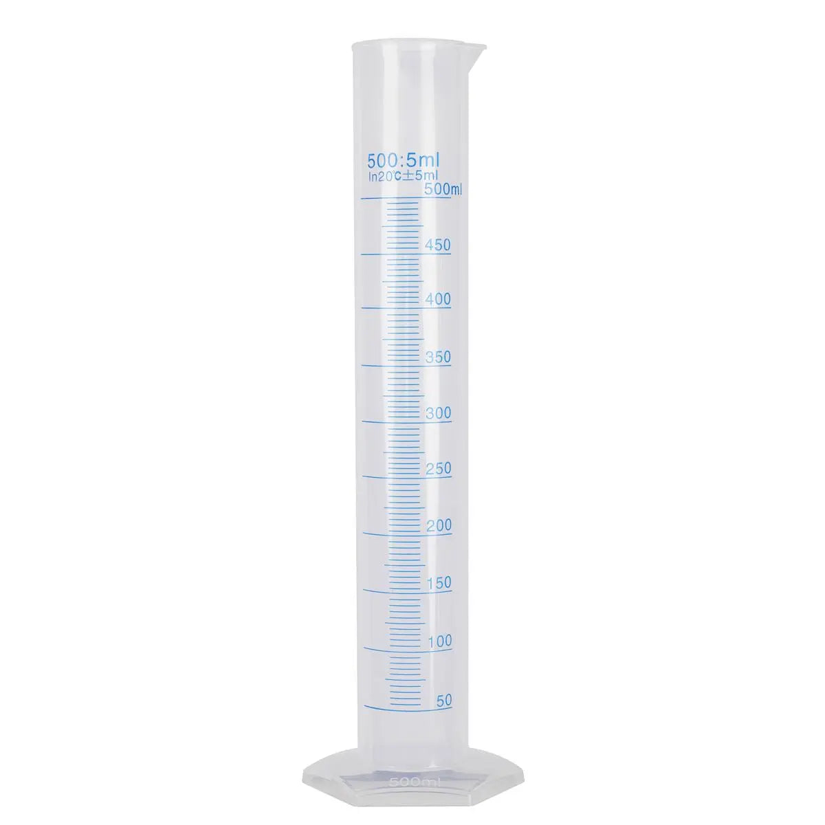 Sealey Graduated Measuring Cylinder 500ml White Rose Tools