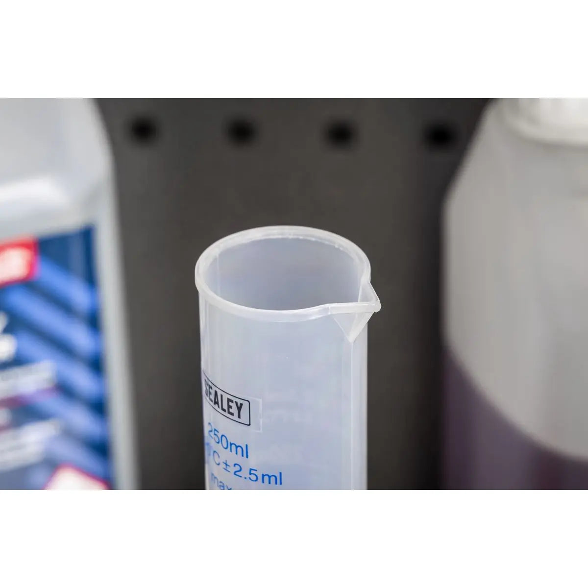 Sealey Graduated Measuring Cylinder Set 5pc White Rose Tools