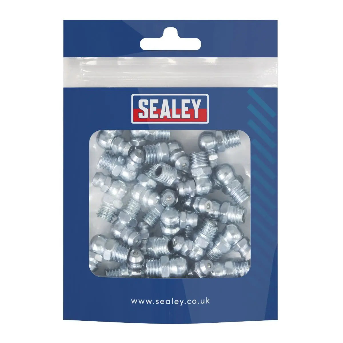 Sealey Grease Nipple 90° 8 x 1.25mm Pack of 25