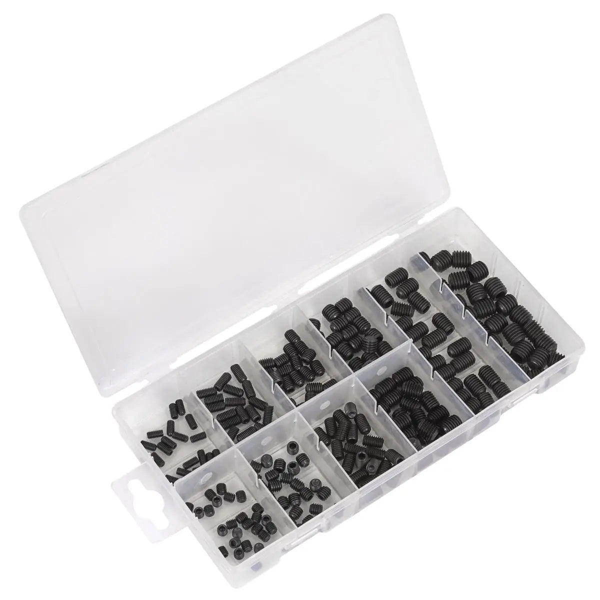 Sealey Grub Screw Assortment 250pc DIN 916 M4-M10 Metric