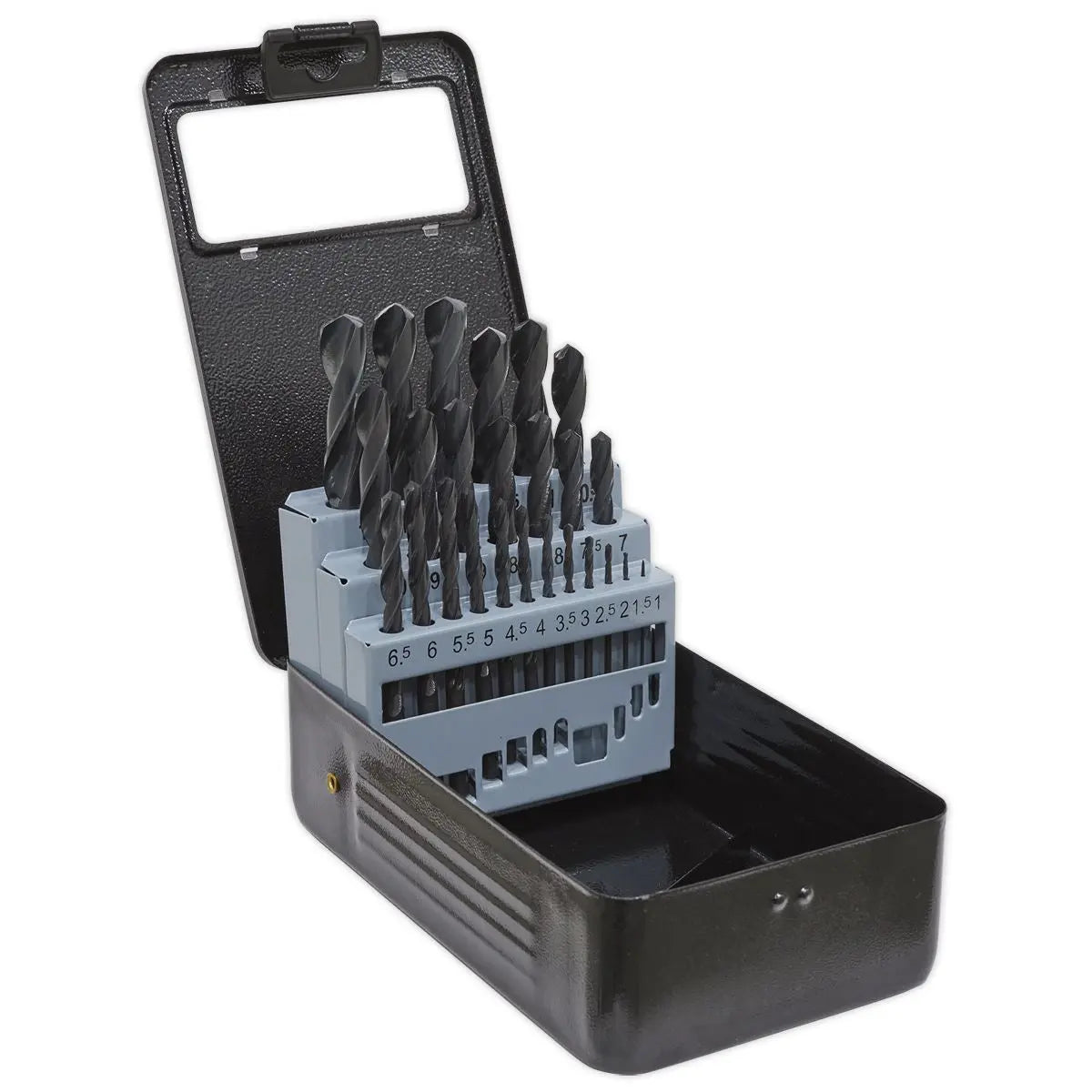 Sealey HSS Roll Forged Drill Bit Set 25pc Ø1-13mm
