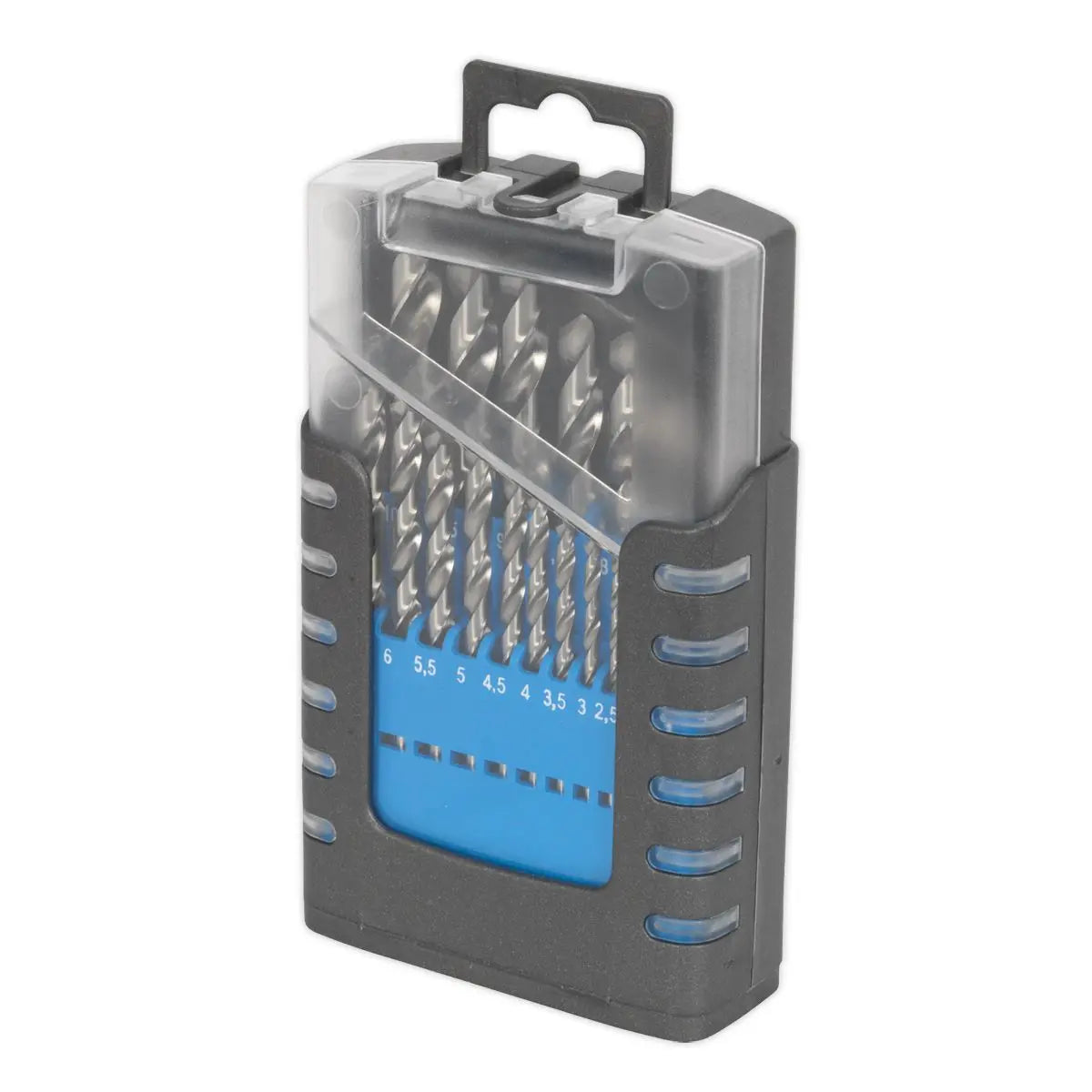 Sealey HSS Split Point Fully Ground Drill Bit Set 19pc Metric