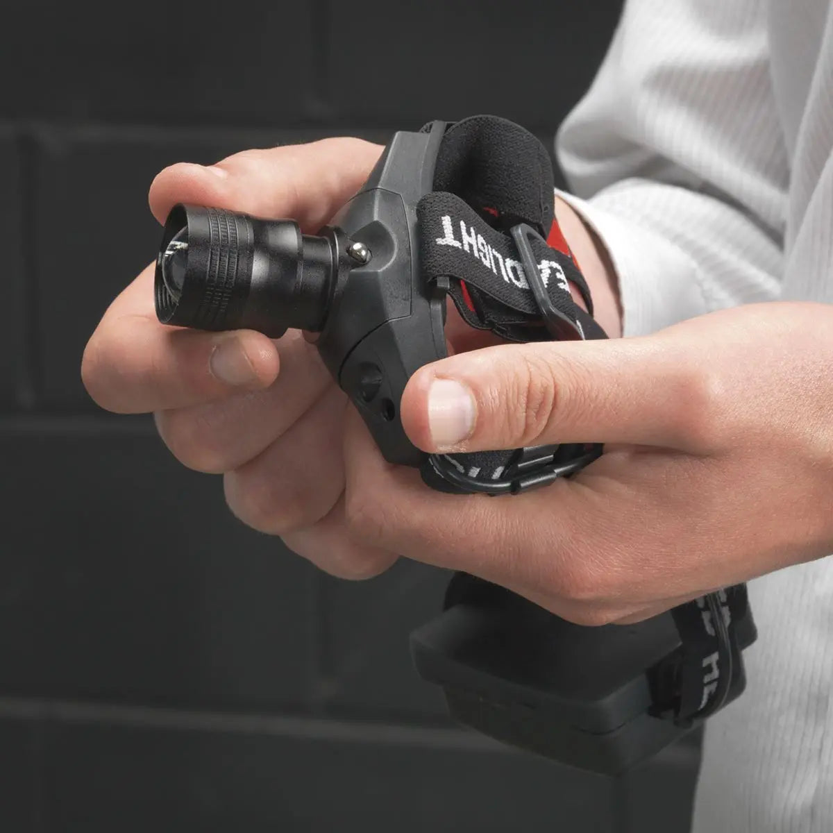 Sealey Head & Hat Torch 3W SMD LED 3 x AAA Cell