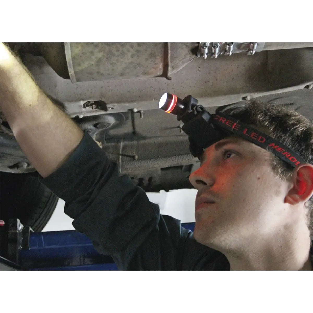 Sealey Head & Hat Torch 3W SMD LED 3 x AAA Cell