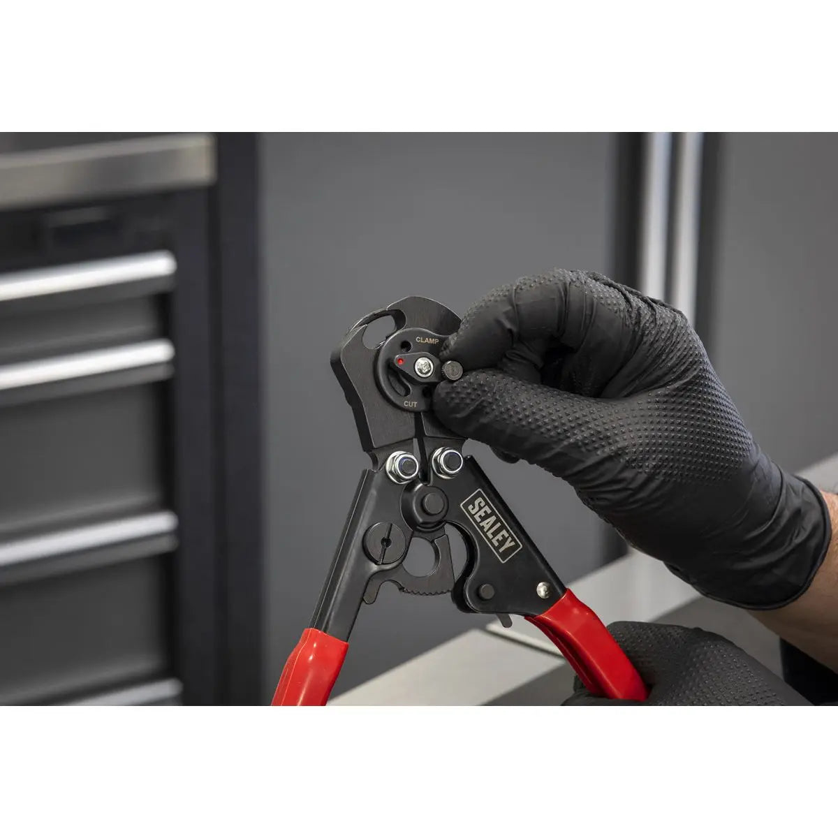 Sealey Heavy-Duty 2-in-1 Hose Clamp Pliers  White Rose Tools