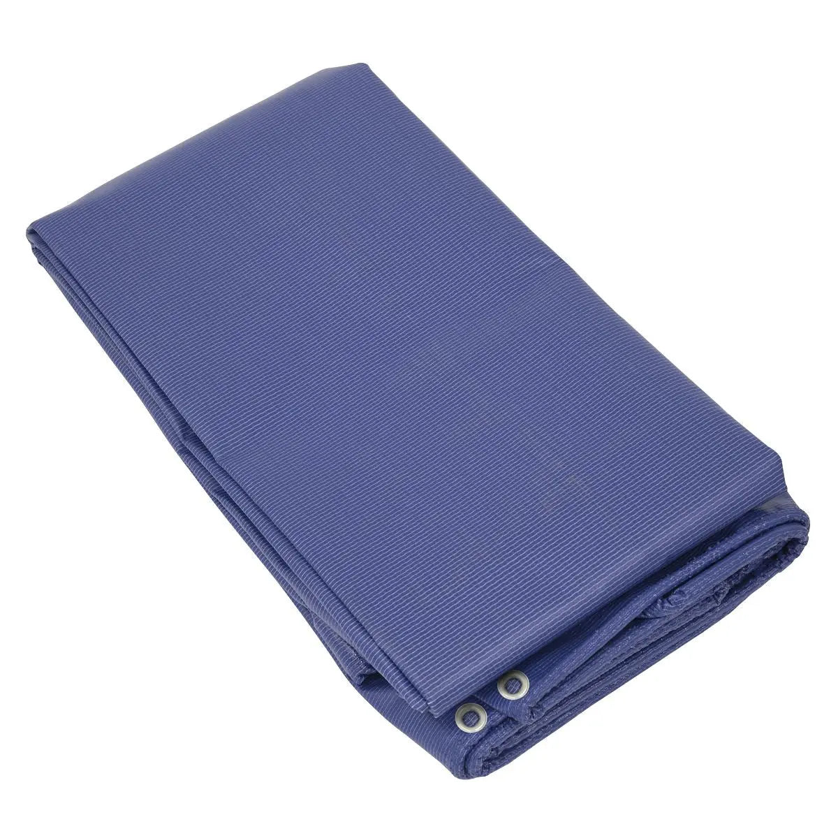 Sealey Heavy Duty PVC Tarpaulin 4.88 x 6.10m - Blue  White Rose Tools