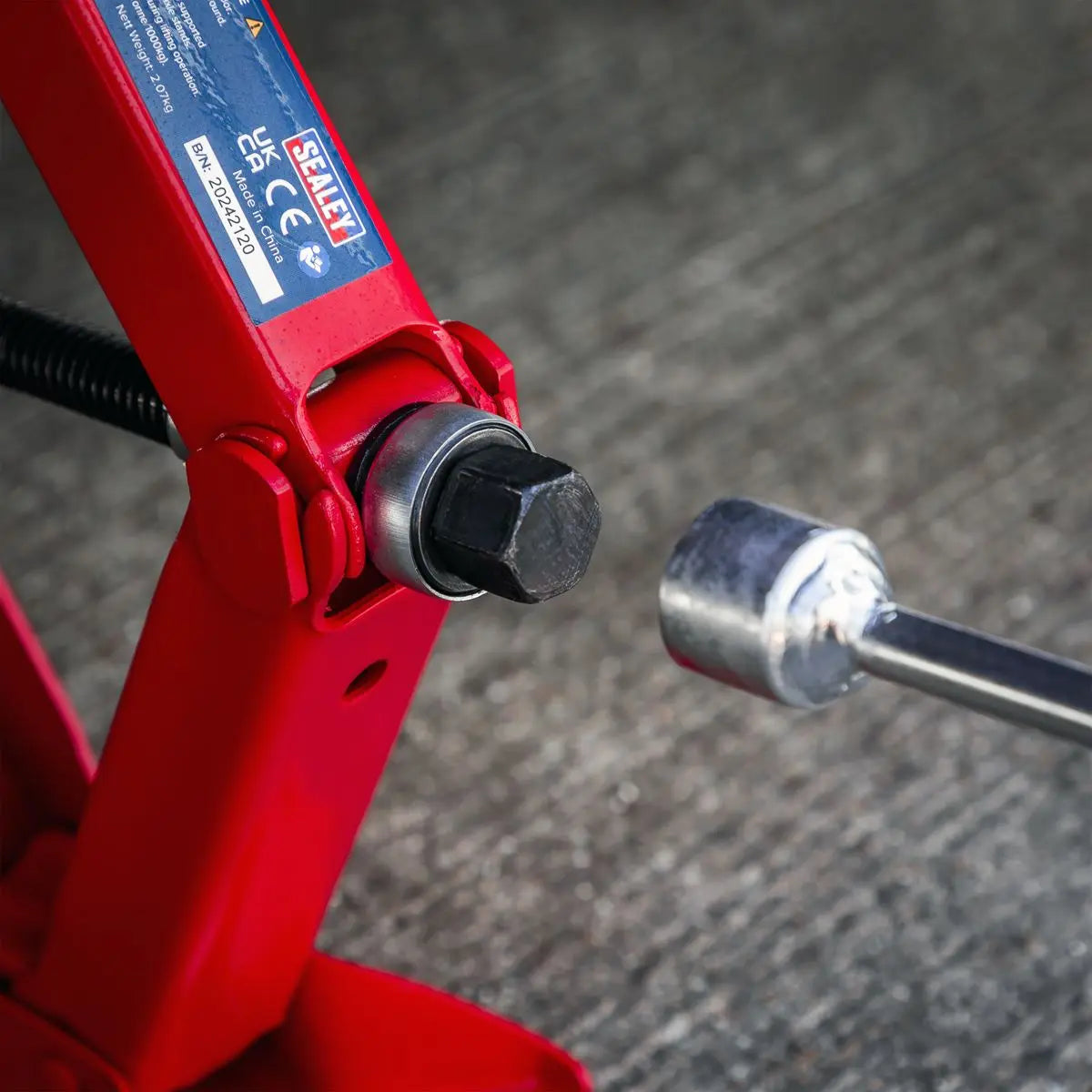 Sealey Heavy-Duty Scissor Jack 1 Tonne