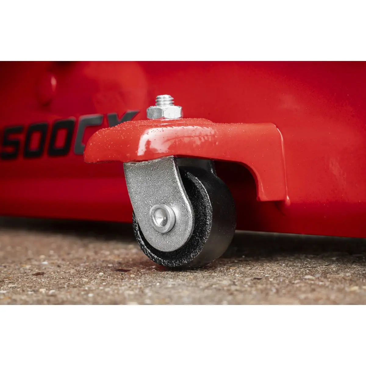Sealey Heavy-Duty Trolley Jack 2.5 Tonne White Rose Tools