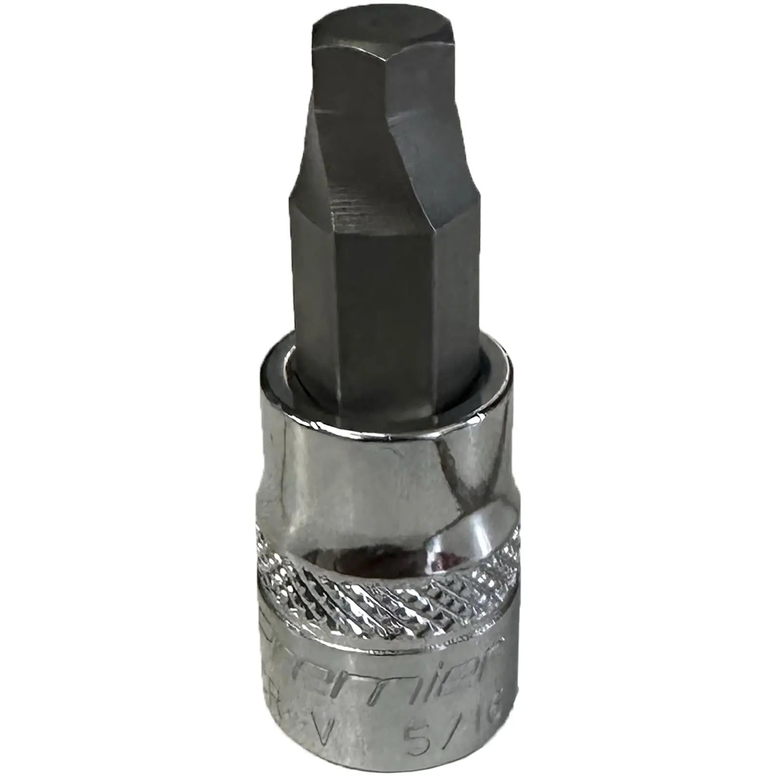 Sealey Hex Socket Bit Lock On 5/16" Imperial 3/8" Drive Mechanic Garage Workshop White Rose Tools