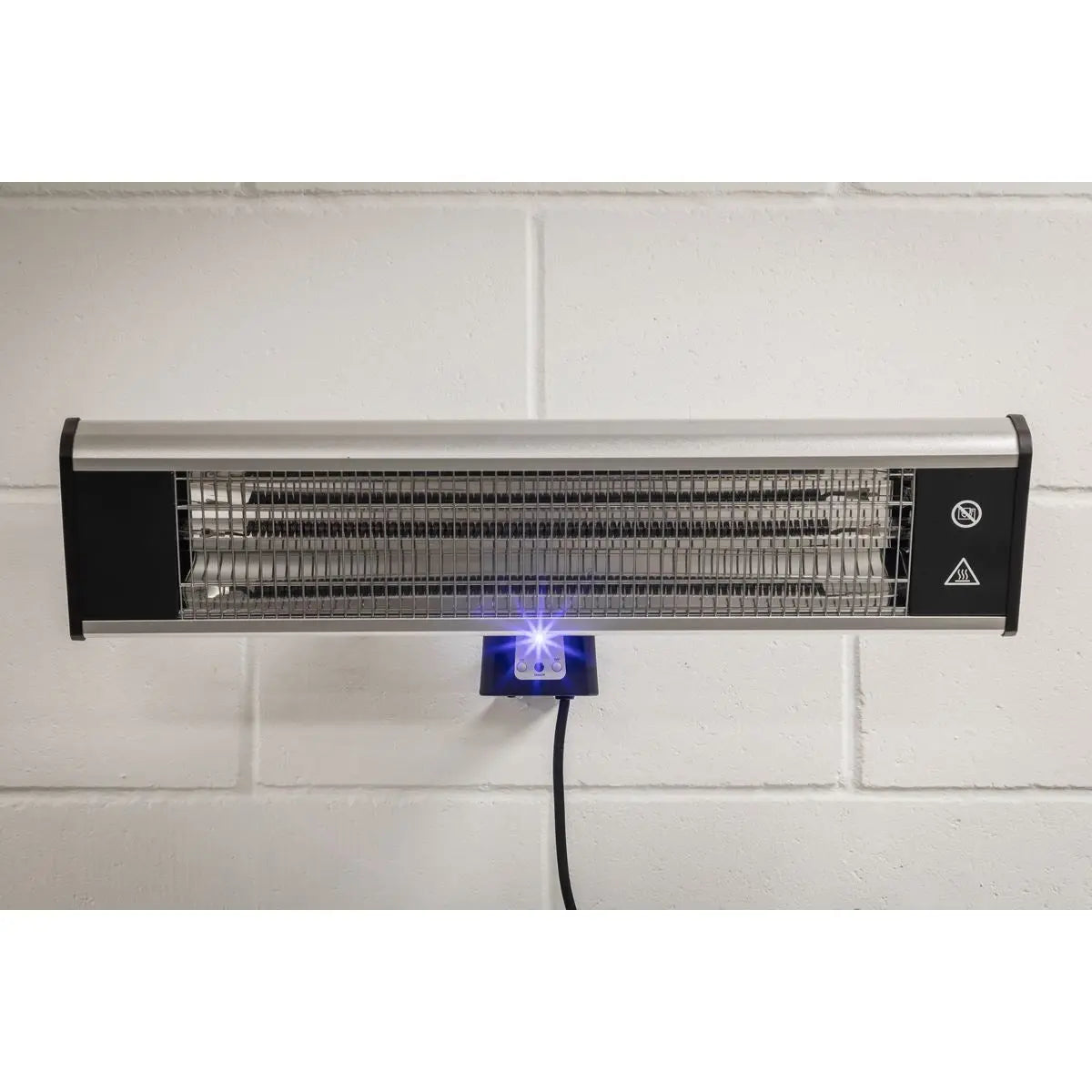 Sealey High Efficiency Carbon Fibre Infrared Wall Heater 1800W/230V