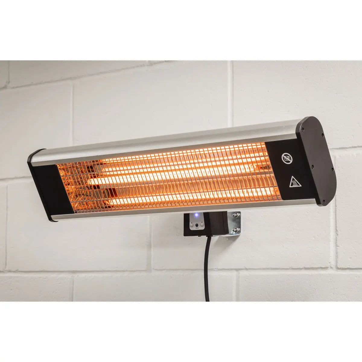 Sealey High Efficiency Carbon Fibre Infrared Wall Heater 1800W/230V