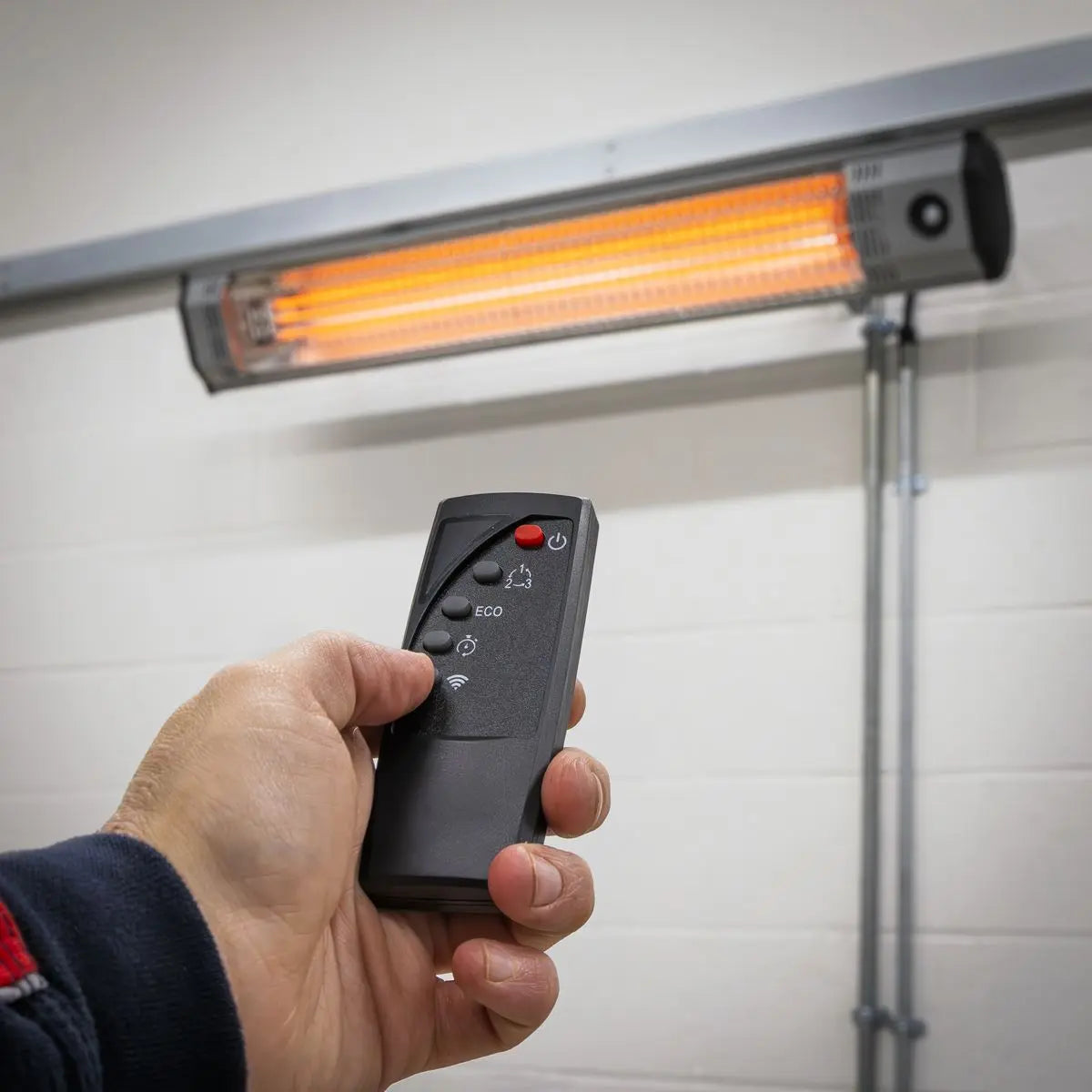 Sealey High Efficiency Wall Mounting Infrared Short Wave Heater 6000W  White Rose Tools