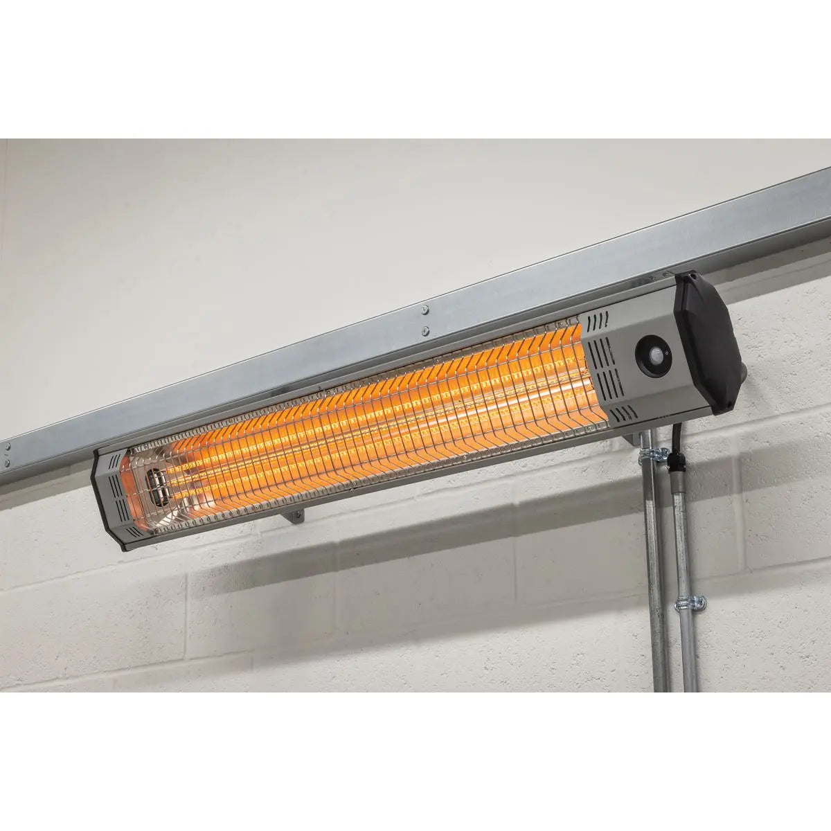 Sealey High Efficiency Wall Mounting Infrared Short Wave Heater 6000W  White Rose Tools