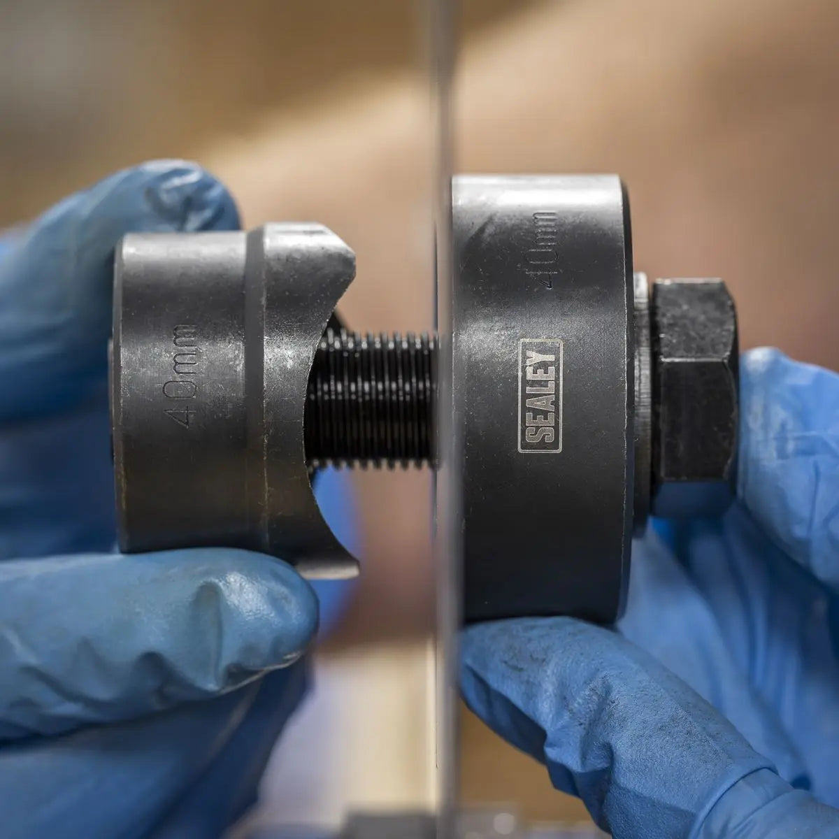 Sealey Hole Cutter Punch Screw 40mm White Rose Tools